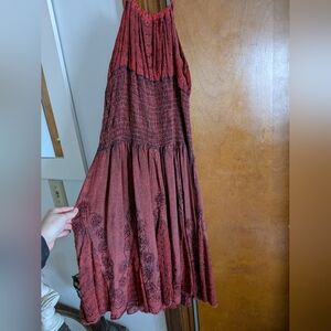 Advance Apparels Whimsical Fairycore orange Dress